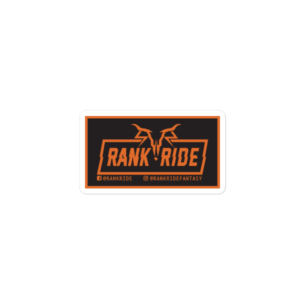 Rank Ride Sticker