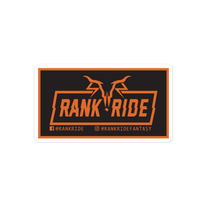Rank Ride Sticker
