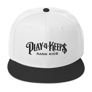 Play-4-Keep$ Snapback Hat